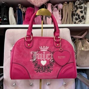 Juicy Couture Fuchsia Satchel